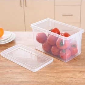 Strongwell Kotak Kontainer Makanan Kulkas Kitchen Storage Food Box 31x15.6x13CM - SW804-M - Transparent - 4