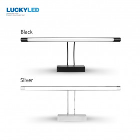 Luckyled Lampu LED Cermin Kamar Mandi Mirror Bathroom Light 12W Warm White - LCMLA-40-55 - Black - 3