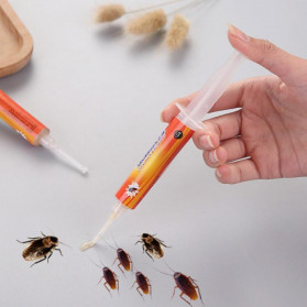 NINGER Gel Racun Pembasmi Kecoa Roach Bait Insecticide Control - JYZ12 - White - 4
