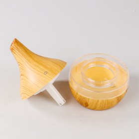 Taffware Air Humidifier Ultrasonic Aromatherapy Oil Diffuser Wood Grain 300ml - Humi K-H98 - Yellow - 7