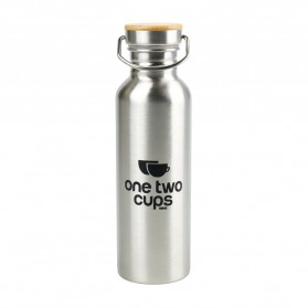 One Two Cups Botol Minum Insulated Thermos Stainless Steel 750ml - YM006 - Silver