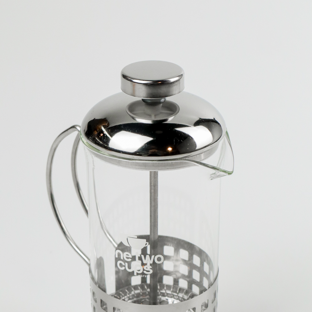 One Two Cups French Press Coffee Maker 