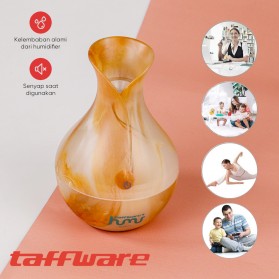 Taffware Air Humidifier Ultrasonic Aromatherapy Oil Diffuser 200ml - RJS21 - Marble White