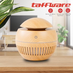 Taffware Air Humidifier Ultrasonic Aromatherapy Oil Diffuser Wood Design 130ml - KJR12 - Wooden