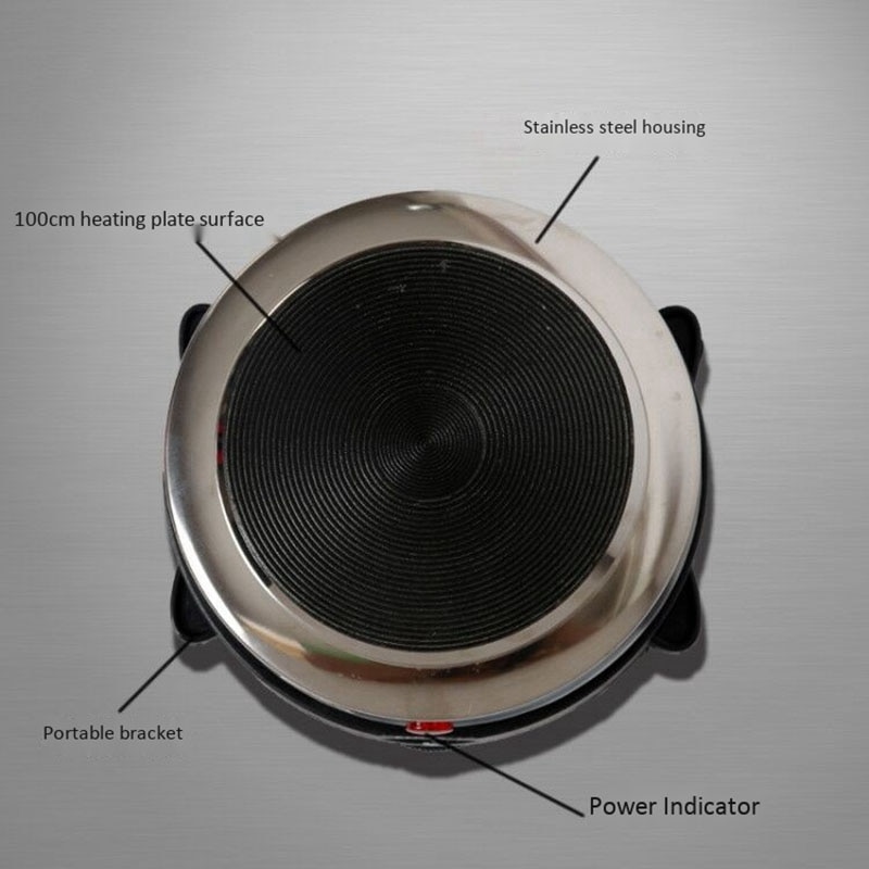 Gambar produk Cnzidel Pemanas Kopi Susu Air Minuman Mini Heater Stove Pot 500W - CK500