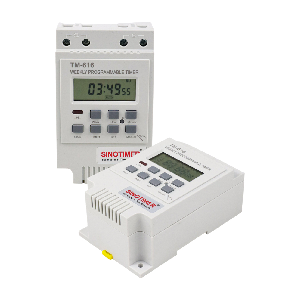 SINOTIMER Power Timer Programmable Time Switch Relay 220 V 30 A - TM616 ...