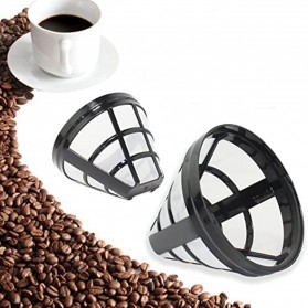 OOTDTY Filter Penyaring Kopi Basket Cup Style Coffee Filter Reusable - RF60 - Black
