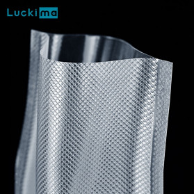 Luckima Kantong Plastik Vacuum Sealer Storage Bag 17 x 25 cm 100PCS - HK-08 - Transparent - 1
