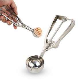 Houseeker Sendok Takar Es Krim Ice Cream Scoop Diameter 4 CM - HS - Silver