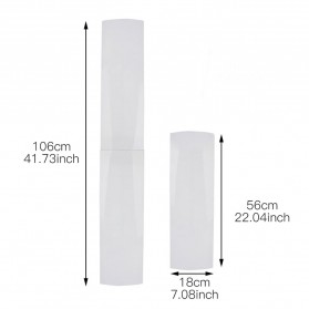 SAFEBET Cover Angin AC Adjustable Windshield Deflector - WB588 - White - 7