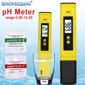 XINGWEIQIANG Alat Ukur Uji PH Meter Digital Air Minum Akuarium Tester - PH02 - Yellow