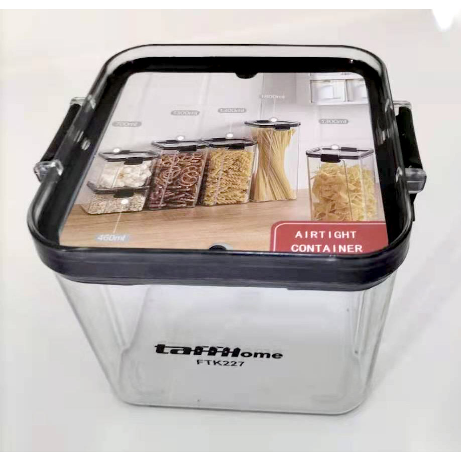 Gambar produk TaffHOME Toples Wadah Penyimpanan Makanan Food Storage Container 1800ML - YF0086