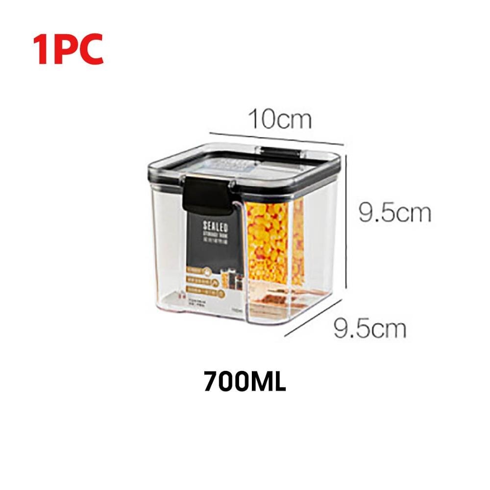 Gambar produk TaffHOME Toples Wadah Penyimpanan Makanan Food Storage Container 700ML - YF0086