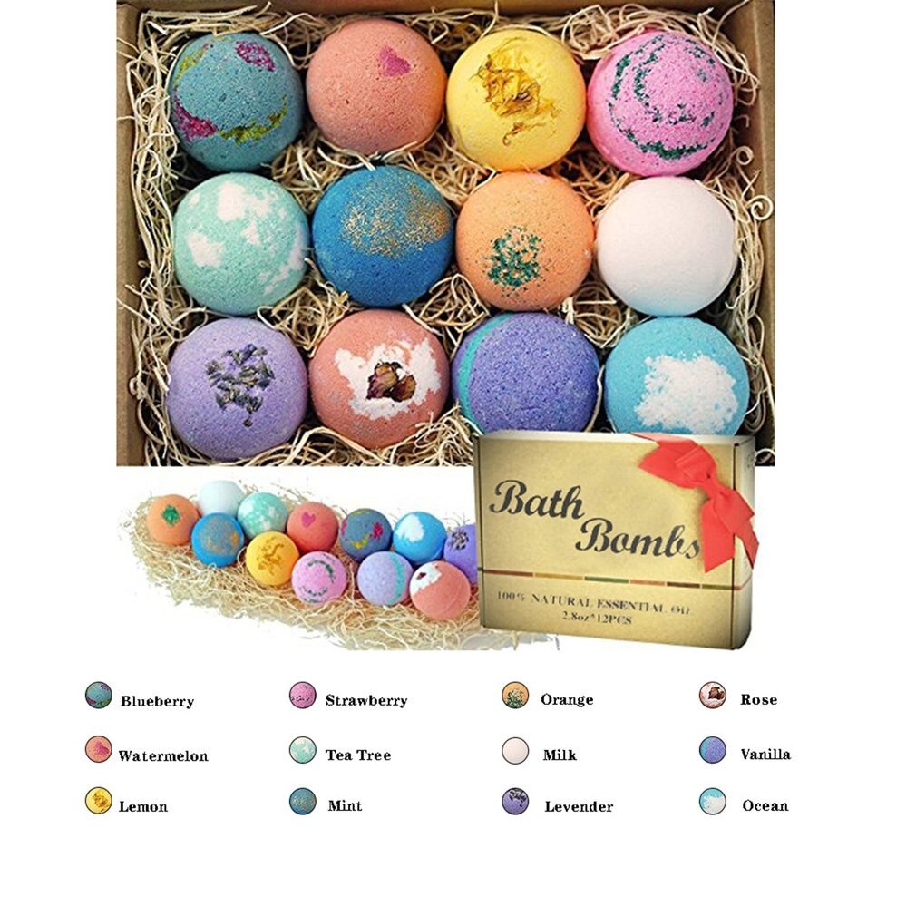 BREYLEE Bath Bombs Salt Sabun Mandi Bathtube Bubble ...
