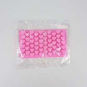 Winzwon Cetakan Coklat Es Batu Ice Cube Tray Mold Model Love - HP8163 - Pink - 9