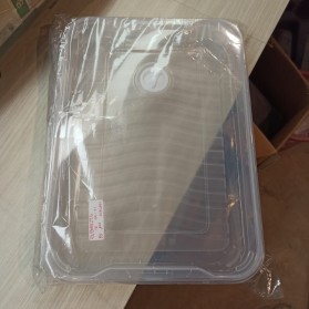 LuckyFox Kotak Kontainer Makanan Kulkas Kitchen Storage Food Box - RFS48 - Transparent - 8
