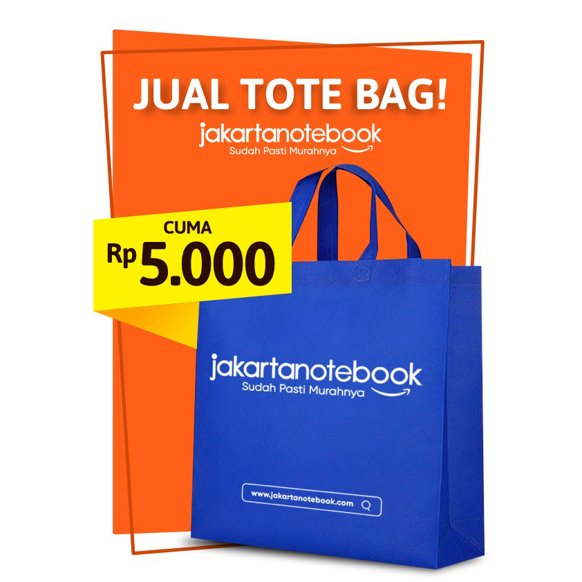 Gambar produk Kantong Belanja Tote Bag Reusable Jakartanotebook