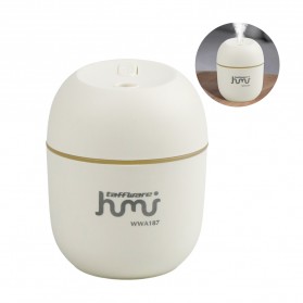 Taffware HUMI Mini Air Humidifier Aromatherapy Oil Diffuser LED Light 220ml - WWA187 - White