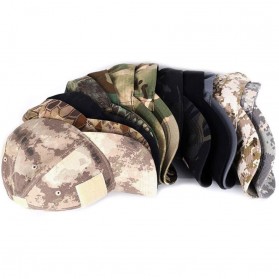 GUMAO Topi Mesh Baseball Army Look Cap with Velcro - PLY-CAP-01 - Camouflage - 5