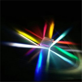 VAHIGCY Dekorasi Prisma Six Sided Bright Light Cube - VAH12 - Transparent - 4