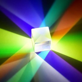 VAHIGCY Dekorasi Prisma Six Sided Bright Light Cube - VAH12 - Transparent - 5