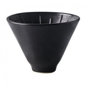 SELUNA Filter Penyaring Kopi Glass Cone Coffee Dripper Filter V60 - HLD-083 - Black