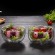 Gambar produk One Two Cups Mangkok Salad Buah Sayur Double Layer Borosilicate Glass 300ml - JA6671