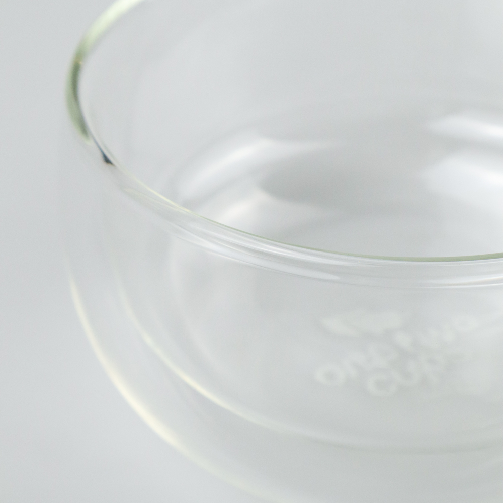 Gambar produk One Two Cups Mangkok Salad Buah Sayur Double Layer Borosilicate Glass 300ml - JA6671