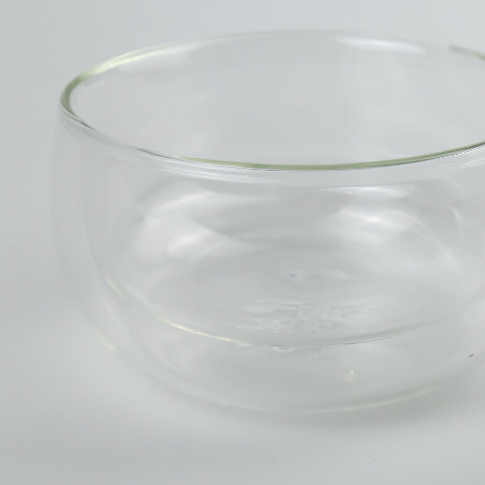 Gambar produk One Two Cups Mangkok Salad Buah Sayur Double Layer Borosilicate Glass 300ml - JA6671