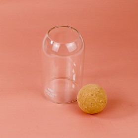 One Two Cups Toples Kaca Penyimpanan Makanan Borosilicate Glass Storage Jar 800ml - E1 - Transparent - 4