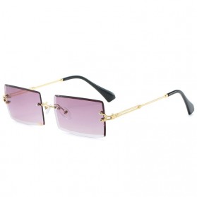 ZXRCYYL Kacamata Retro Sunglasses Women UV400 - 3112 - Gray - 7