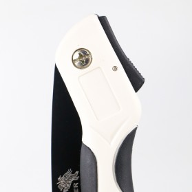 KNIFEZER Gergaji Lipat Portabel Folding Wood Hand Saw 180 mm - LA146 - Black - 6