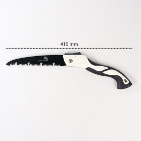 KNIFEZER Gergaji Lipat Portabel Folding Wood Hand Saw 180 mm - LA146 - Black - 8