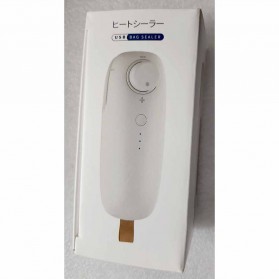 WORKWONDER Alat Perekat Plastik Mini Hand Heat Sealer Press USB Rechargeable - X3E7 - White - 5