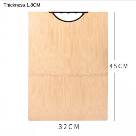 YOMDID Talenan Multifungsi Cutting Board Wood 45 x 32 cm - KG04 - Wooden - 6
