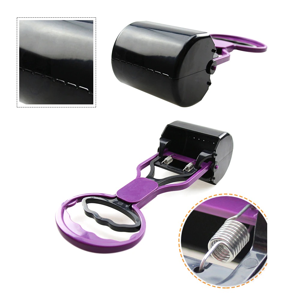 OWBOB Sekop Genggam Long Handle Pet Poop Scooper Cleaner 60cm A11710