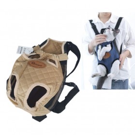 Hoopet Tas Ransel Backpack Hewan Anjing Kucing Pet Carrier Size L - HY-2041 - Yellow