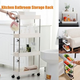Pawaca Rak Laci Tingkat Dapur Kitchen Storage Rack 3 Layer - F31793 - White - 2