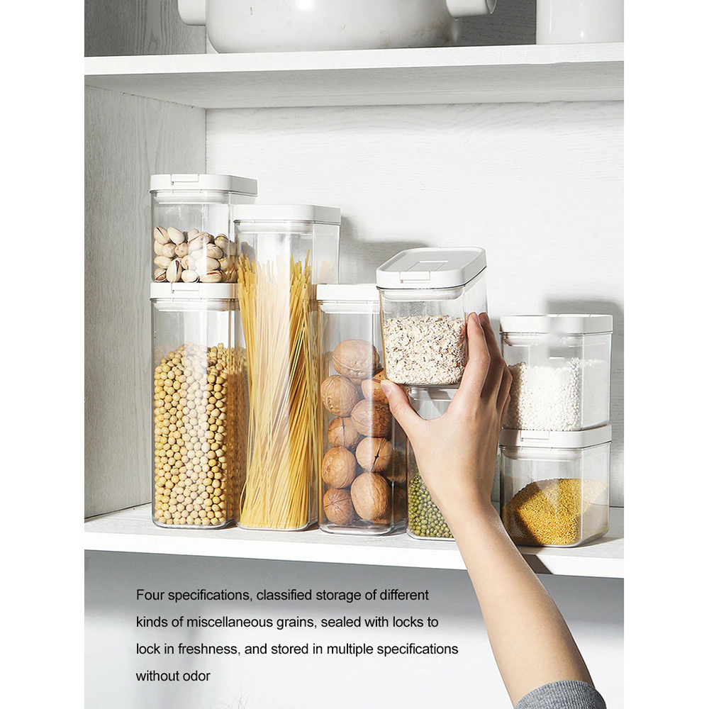Gambar produk Ishiline Toples Wadah Penyimpanan Makanan Food Storage Container 800ml - W1805