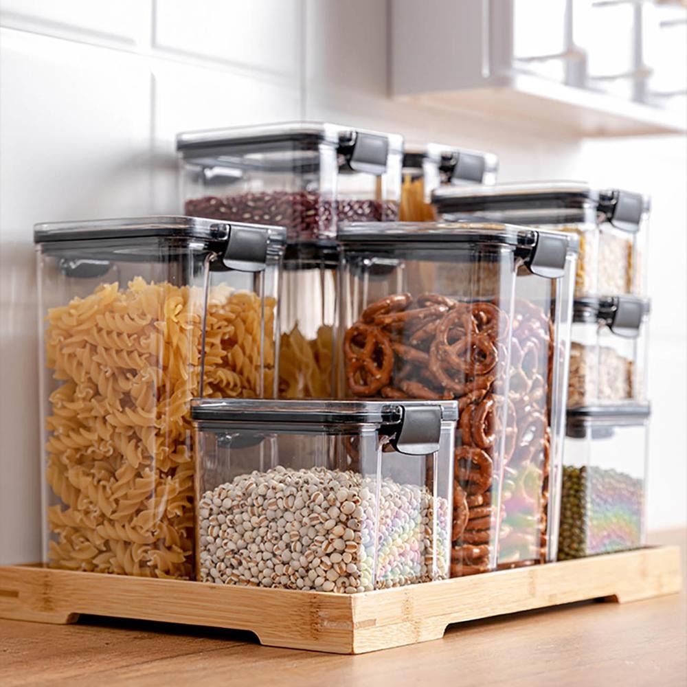 Gambar produk TaffHOME Toples Wadah Penyimpanan Makanan Food Storage Container 1300ML - YF0086