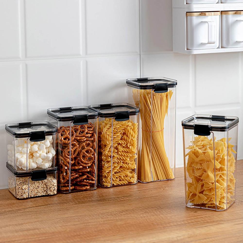 Gambar produk TaffHOME Toples Wadah Penyimpanan Makanan Food Storage Container 1300ML - YF0086