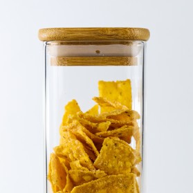 One Two Cups Toples Kaca Penyimpanan Makanan Glass Storage Jar 450ml - HC1019 - Transparent - 3