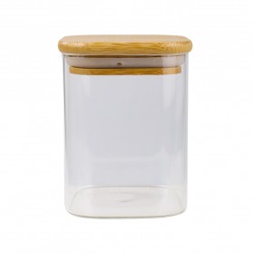One Two Cups Toples Kaca Penyimpanan Makanan Glass Storage Jar 530ml - HC1019 - Transparent - 2