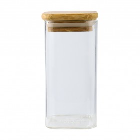 One Two Cups Toples Kaca Penyimpanan Makanan Glass Storage Jar 350ml - HC1019 - Transparent - 2