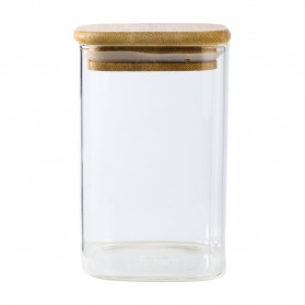 One Two Cups Toples Kaca Penyimpanan Makanan Glass Storage Jar 630ml - HC1019 - Transparent - 2