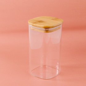 One Two Cups Toples Kaca Penyimpanan Makanan Glass Storage Jar 780ml - HC1019 - Transparent - 2