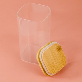 One Two Cups Toples Kaca Penyimpanan Makanan Glass Storage Jar 780ml - HC1019 - Transparent - 3