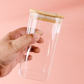 One Two Cups Toples Kaca Penyimpanan Makanan Glass Storage Jar 780ml - HC1019 - Transparent - 4