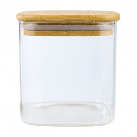 One Two Cups Toples Kaca Penyimpanan Makanan Glass Storage Jar 800ml - HC1019 - Transparent - 2