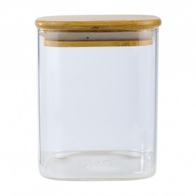 One Two Cups Toples Kaca Penyimpanan Makanan Glass Storage Jar 1000ml - HC1019 - Transparent - 2